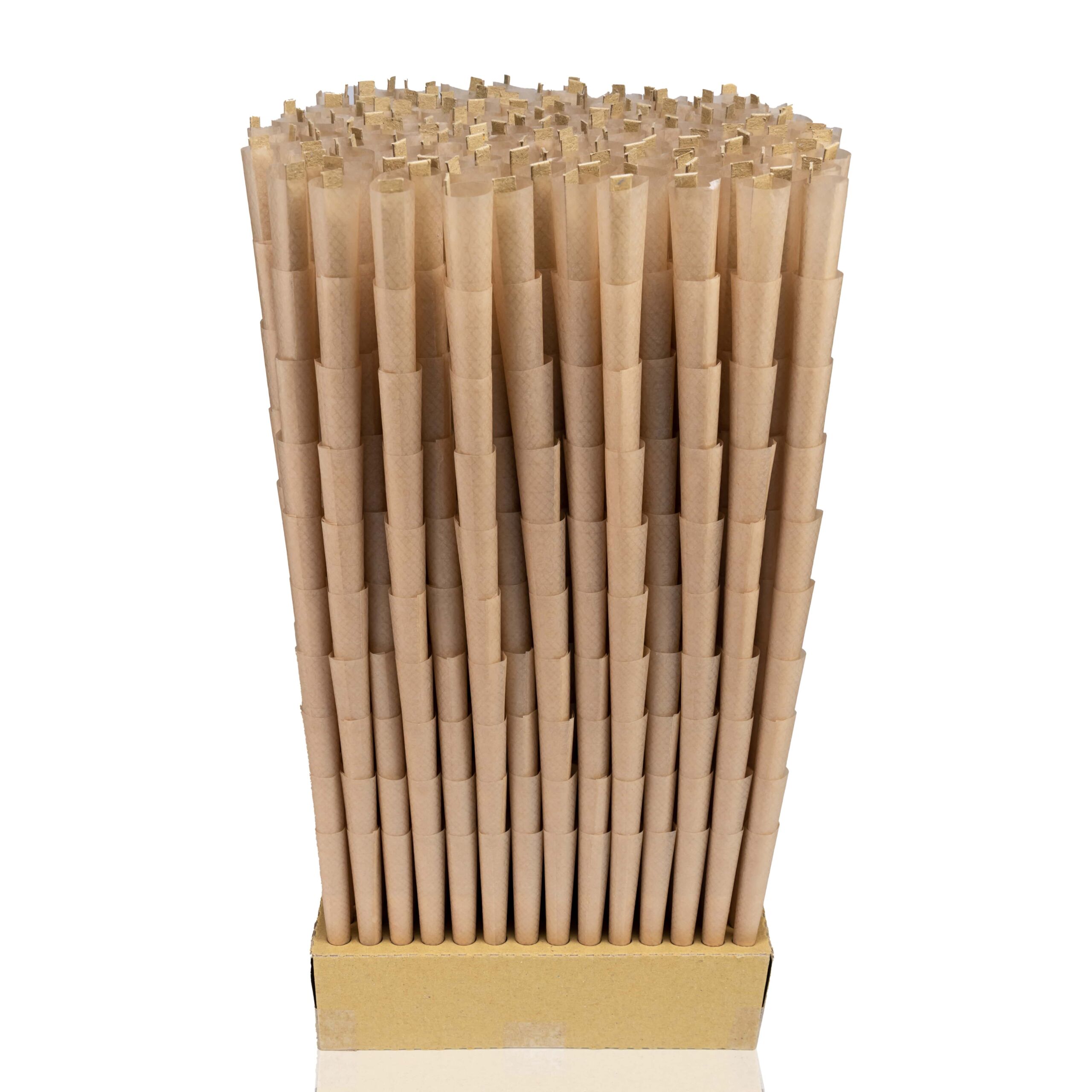 RAW King Size Cones (109/26mm) Natural Brown Pre-Roll Cone