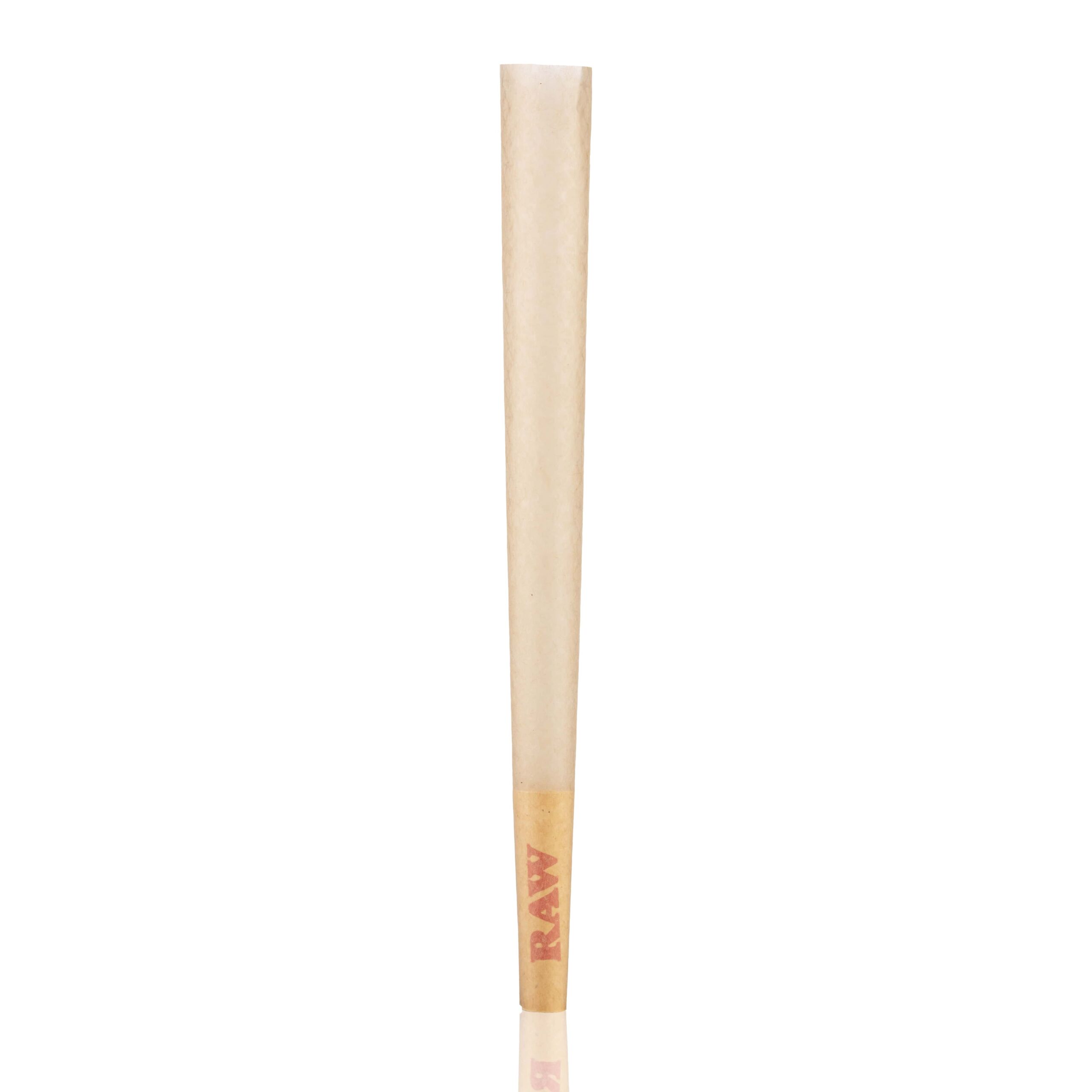 RAW King Size Cones (109/26mm) Natural Brown Pre-Roll Cone
