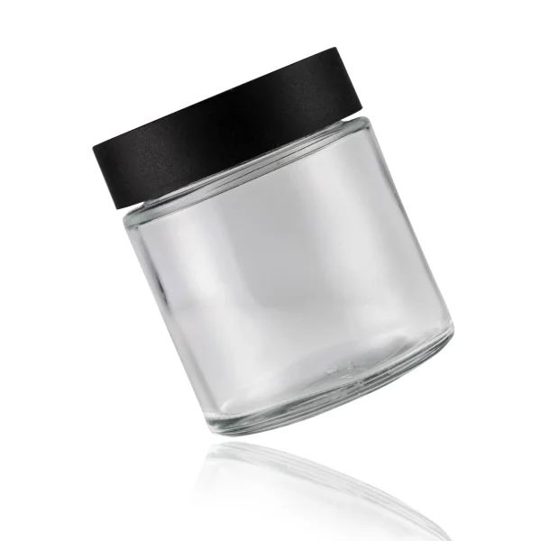 Child-Resistant Matte Cap Glass Jars - Case (3oz) - Image 3