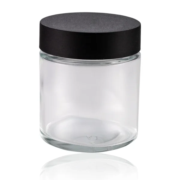 Child-Resistant Matte Cap Glass Jars - Case (3oz) - Image 4